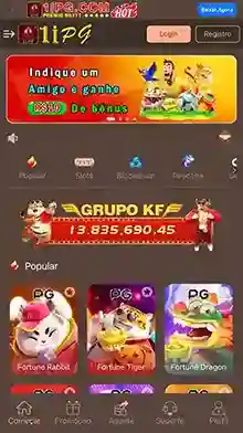 Aplicativo oficial do 1IPG cassino